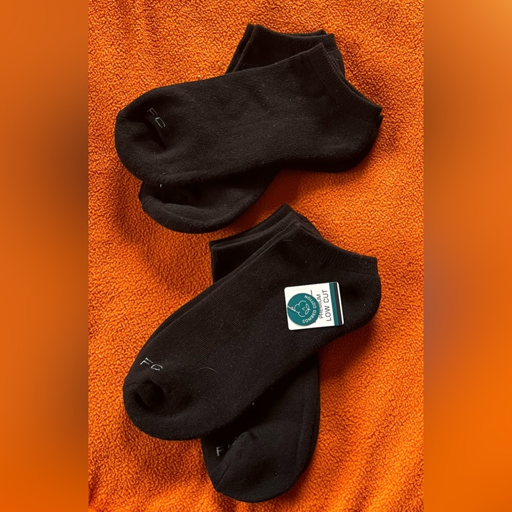 4 Pairs Free Country (FC) Low Cut Socks Cotton blend Casual Socks Comfort Ankle